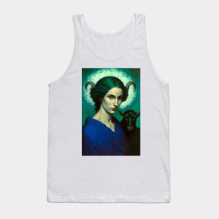 Capricorn - the Tenth sign of the Zodiac - The Goat Tank Top